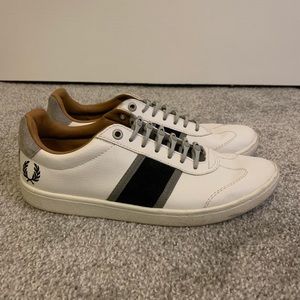 Men’s Fred Perry Leather & Suede Sneakers